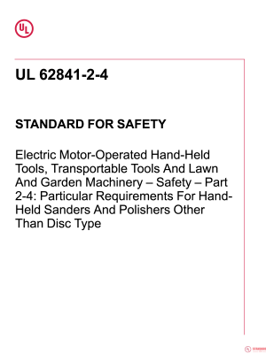 UL 62841-2-4 PDF